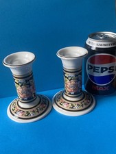 Wedgewood Clio Porcelain Candlesticks