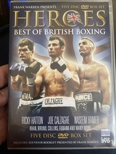 Extremely Rare Best Of British boxing DVD