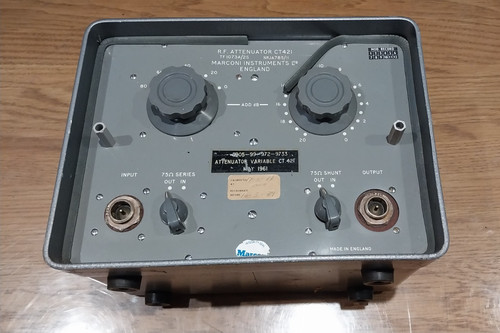 Variable attenuator tf1073a - variable, tf1073a/25