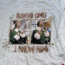 Elf Christmas Pyjamas Tesco Uk 8-10 Great Condition