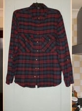 Womens Check Shirt Size 16