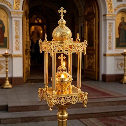 Gold plated orthodox - orthodox, altar