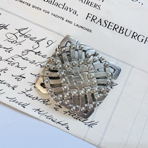 Vintage liberty pewter brooch - vintage,