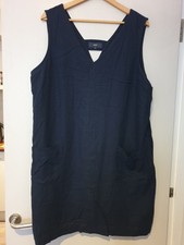 NEXT Ladies UK 20 DRESS Linen