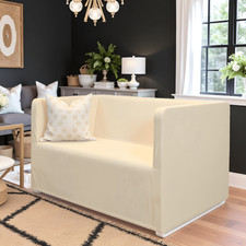 Farmhouse Beige Linen Slip