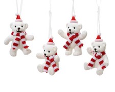 Polar Bear Christmas Ornaments