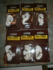 6 x Replacement Pull Cord For Ceiling Light Switch or Shower Switches 