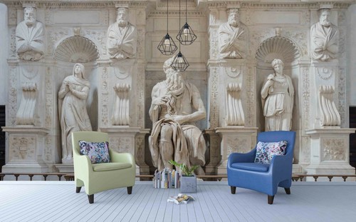Religious sculpture - 3d,
