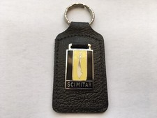 C1970s VINTAGE SCIMITAR CARS NEW OLD SHOP STOCK PROMOTIONAL/ADV KEYRING