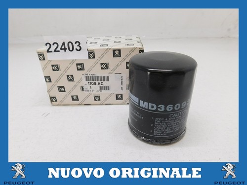 Oil filter original peugeot - oil,