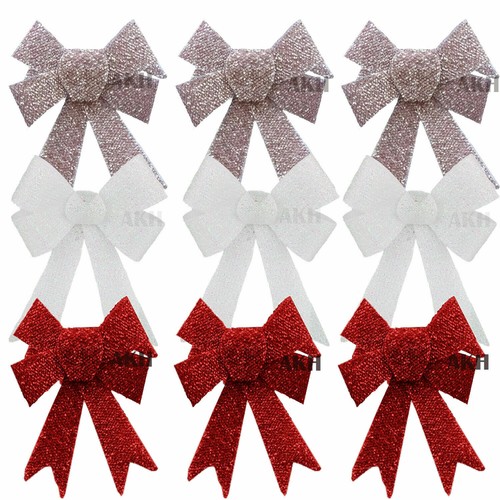 Tinsel bow christmas - tinsel,