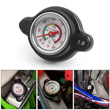 Car Radiator Cap Cover & Water Temp Gauge Meter 1.8Bar for Honda Kawasaki Yamaha