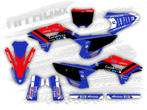 Graphics kit fits honda crf - graphics,