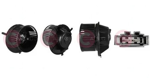 Blower fan for left - -hand, drive