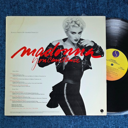 Madonna you can dance - you, edits