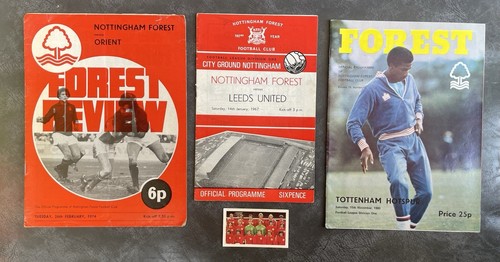 Nottingham forest programmes - 3,