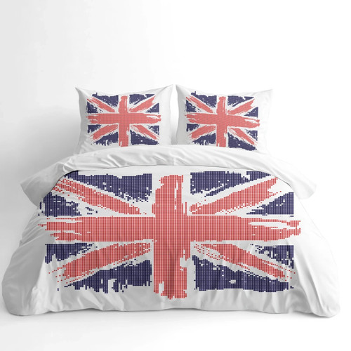 Print union jack duvet - print,