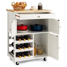 Kitchen Island on Wheels with