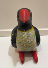 Folk Art Bird Carving Wooden