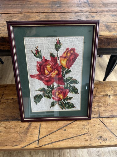 Cottagecore embroidered wall - cottagecore,