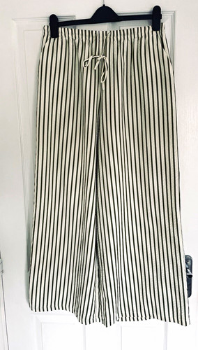 Women striped wide leg - women’s, wide-leg