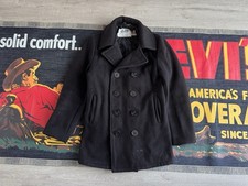 Vtg SCHOTT NYC 740N Wool Naval