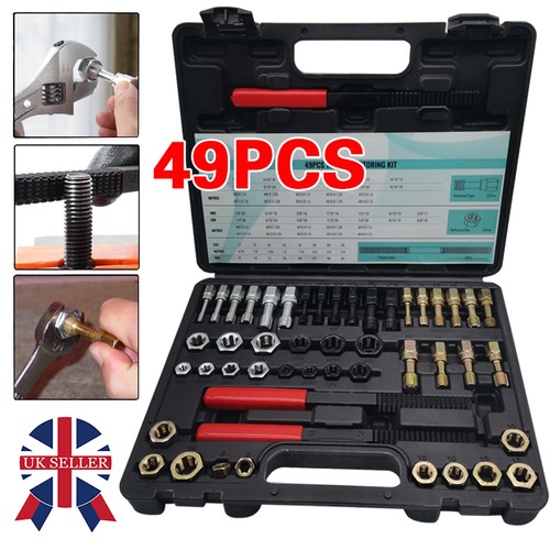 49pcs thread repair chaser kit - 49pcs,
