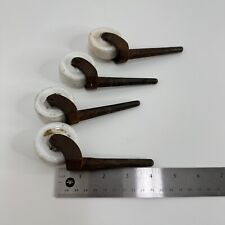 4 MATCHING ANTIQUE CERAMIC