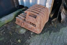 McCormick 36kg weights, tractor weights, front weights