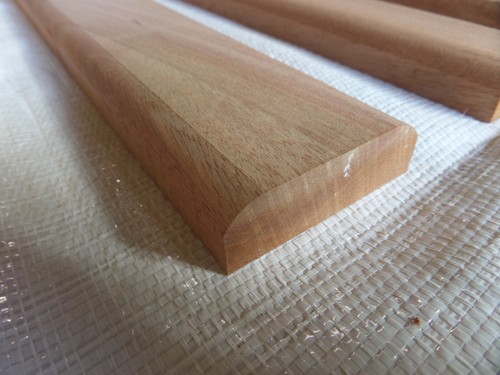 Hardwood bench slats sapele - slats,