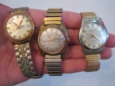 3 VINTAGE WATCHES - NOT