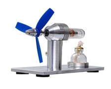 Stirling Engine Physics Experiment Alloy DIY Science Fan Model Toy