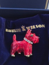 Butler & Wilson Signed Scottie
