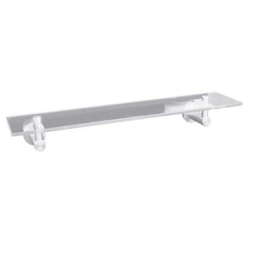 New glass shower shelf - glass,