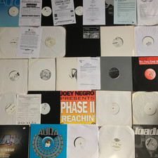 Vinyl Job Lot House Dance, Garage House, Club Sounds  Promos 90s/2000s x50 *DL