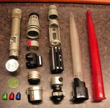 ULTIMATE BUILD YOUR OWN LIGHTSABER - STAR WARS - HASBRO - Vintage 2005 - RARE