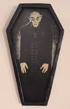 Nosferatu Coffin Wall Hanging