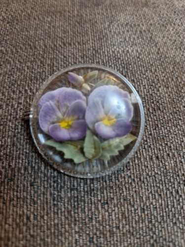 Reverse carved lucite - reverse,