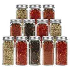 12X Spice Jars Bottles