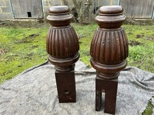 Solid mahogany billiard table