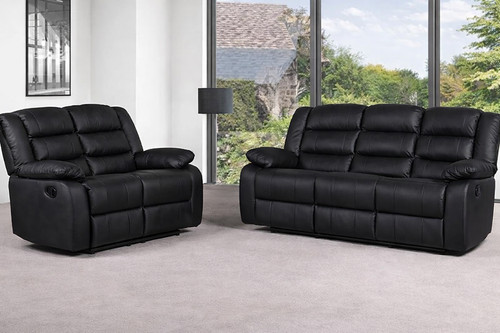 Roma leather recliner sofa - roma,