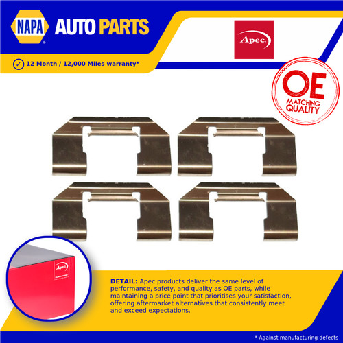 Brake pad fitting kit fits - kit,
