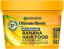 Garnier Hair Food Multi use Hair Treatment Mask Banana 400ml | Vegan Formula-UK