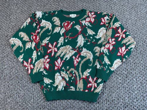 Vtg flower leaf pattern - flower,