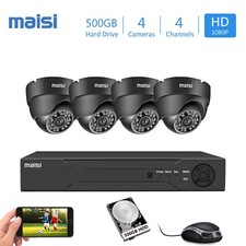 MAISI 2MP CCTV Camera 4CH DVR