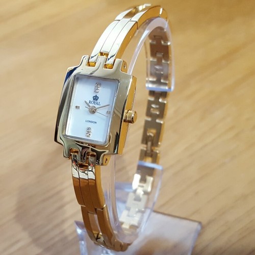 Ladies gold bracelet - gold, royal