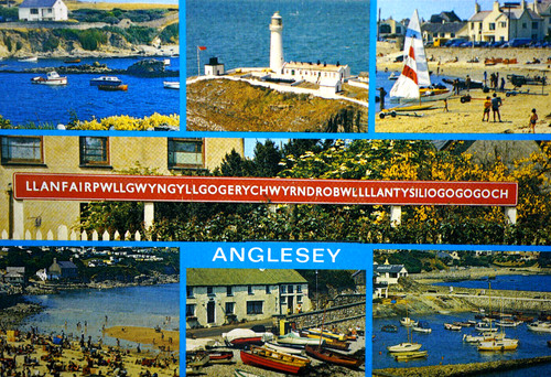 Postcard anglesey island beach - anglesey,