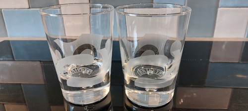 Baileys clear etched glasses - clear,