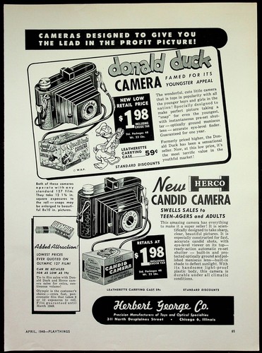 Donald duck camera - duck,