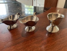 Three silver colour sauce - colour,